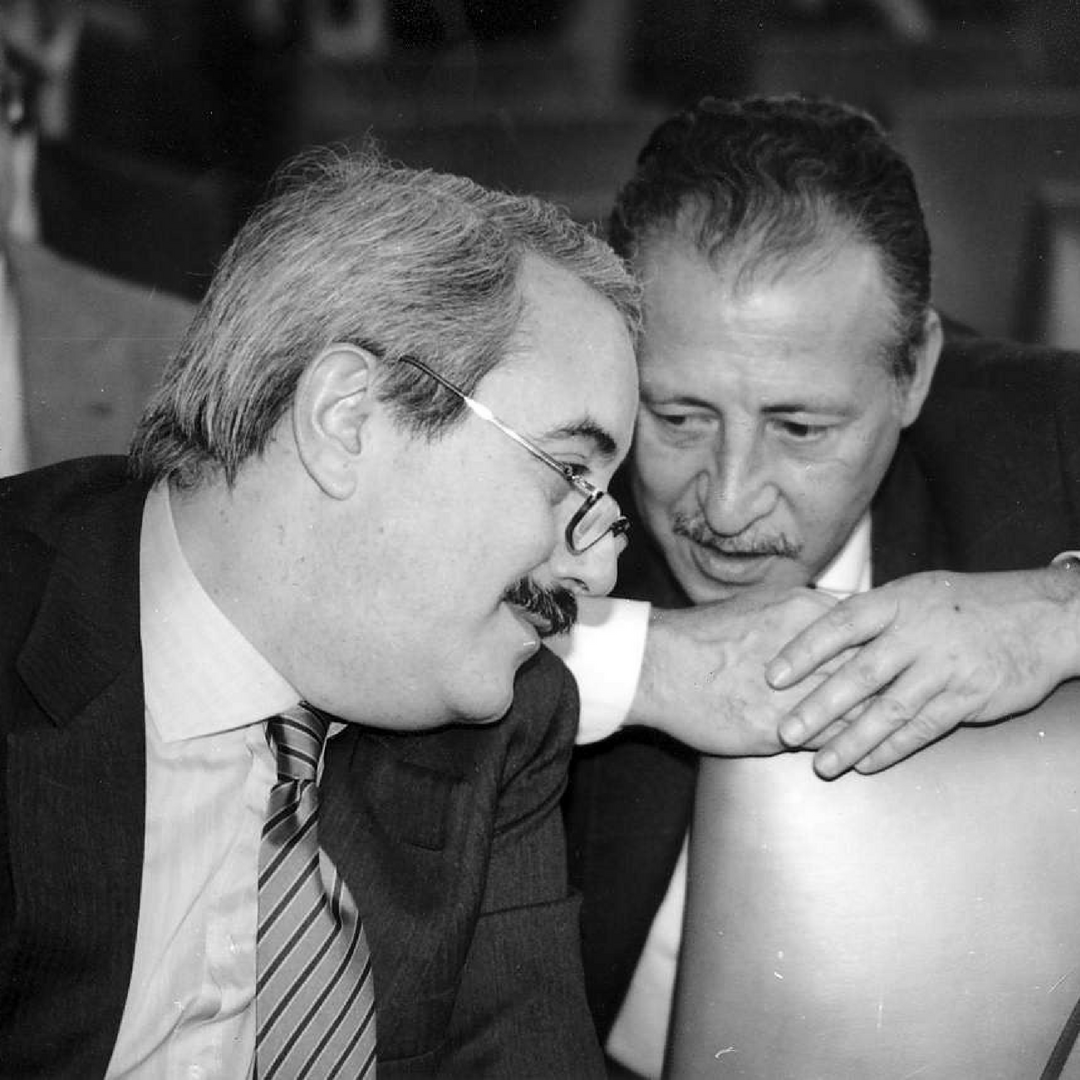 Giovanni Falcone e Paolo Borsellino.